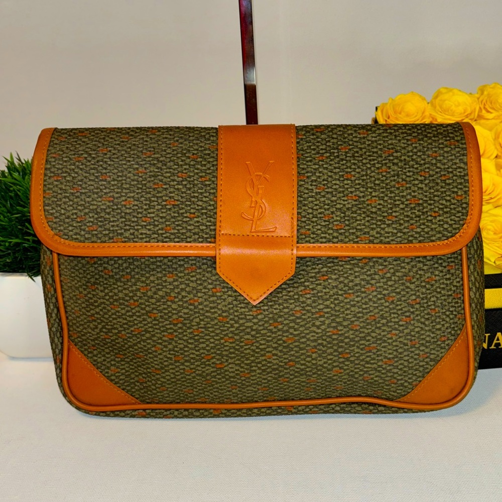 EUC Vintage Yves Saint Laurent Clutch (Remy Martin)